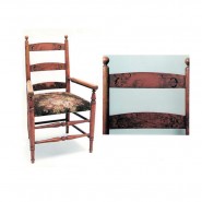 Stencilled-Arm-Chair