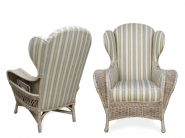 Mllie’s Wicker Wing Chair